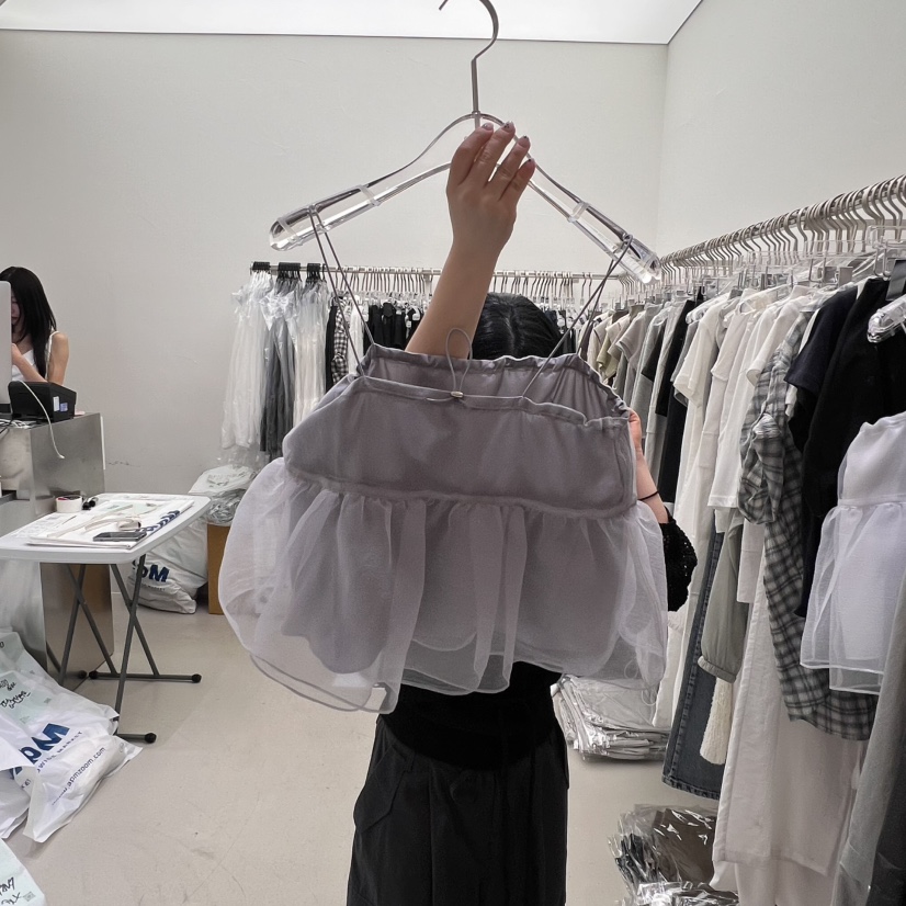 PADO直郵韓國代購㊣女裝新品推薦人氣熱賣25春夏時尚吊帶背心PADO吊帶/背心