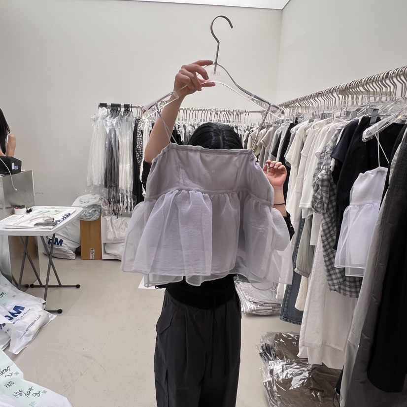 PADO直郵韓國代購㊣女裝新品推薦人氣熱賣25春夏時尚吊帶背心PADO吊帶/背心