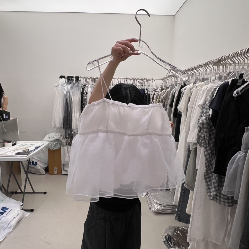 PADO直郵韓國代購㊣女裝新品推薦人氣熱賣25春夏時尚吊帶背心PADO吊帶/背心圖色2