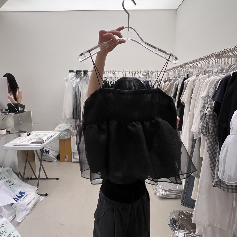 PADO直郵韓國代購㊣女裝新品推薦人氣熱賣25春夏時尚吊帶背心PADO吊帶/背心圖色3