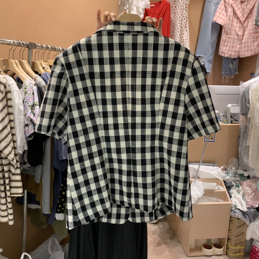 BY FLOW韓國直郵㊣女裝新品熱賣時尚休閑推薦人氣25春夏夾克BY FLOW夾克