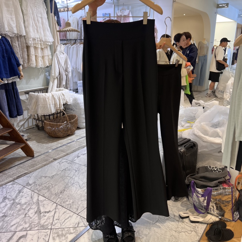 LOGARDEN韓國直郵㊣女裝新品熱賣推薦休閑時尚25春夏休閑褲短款LO GARDEN休閑褲