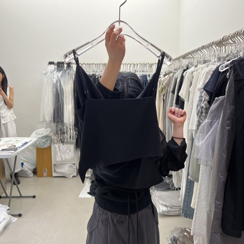 PADO韓國㊣直郵東大門代購女裝新款時尚人氣休閑熱賣吊帶背心PADO吊帶/背心