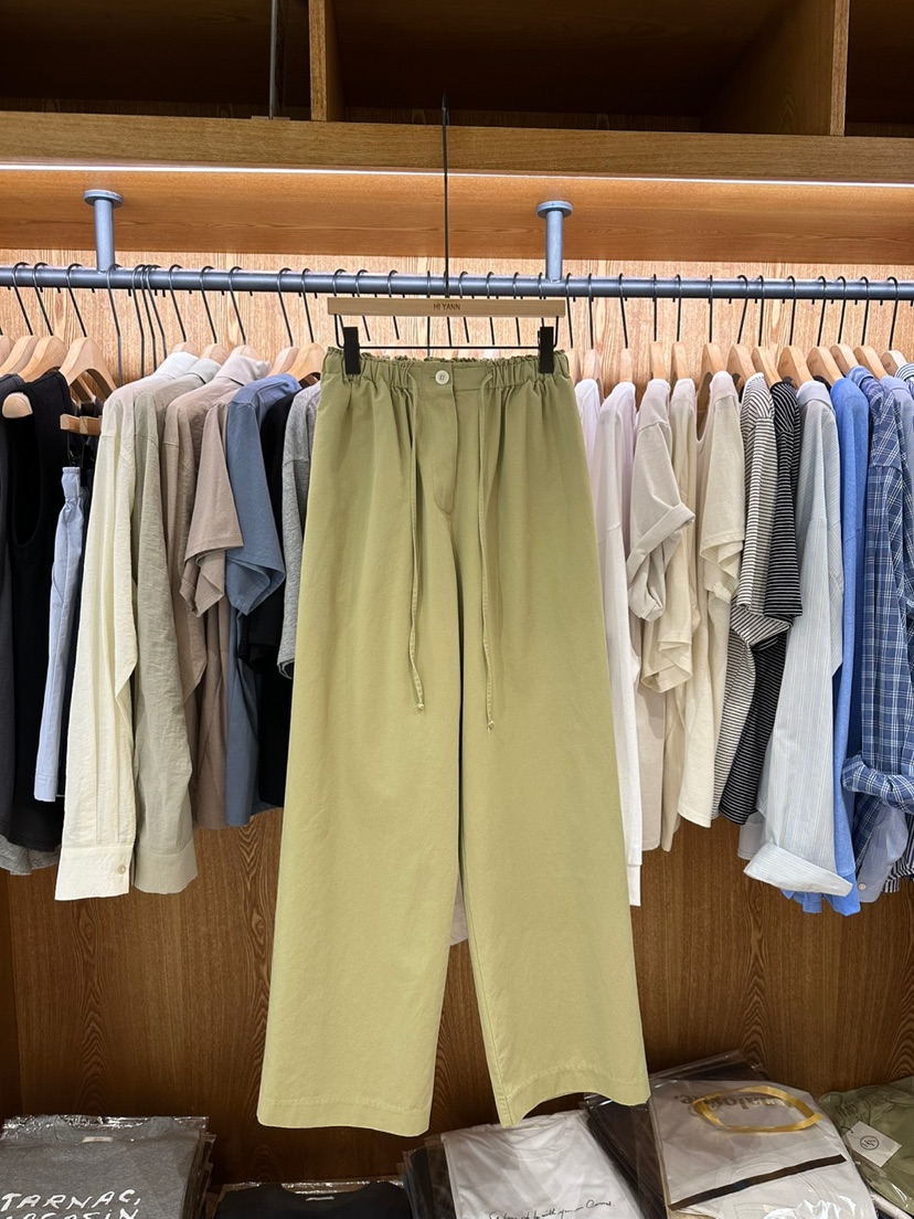 HI YANN韓國直郵㊣東大門實拍女裝新品時尚推薦25春夏休閑褲HI YANN休閑褲圖色3