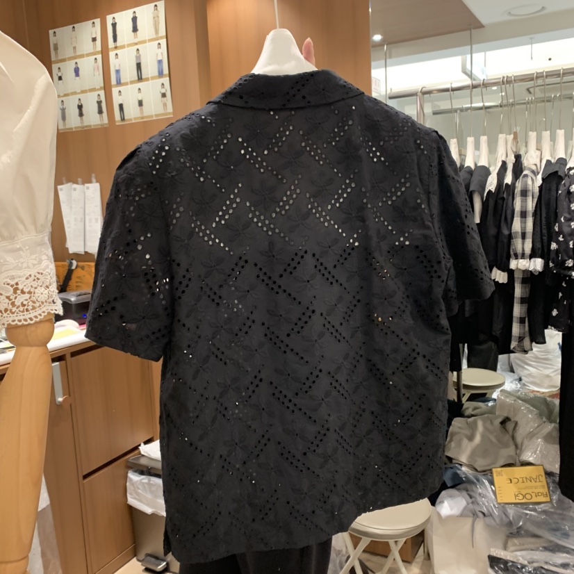 OGI韓國㊣直郵東大門代購女裝新品人氣熱賣25春夏襯衫蕾絲衫FLat OGI襯衫/蕾絲衫
