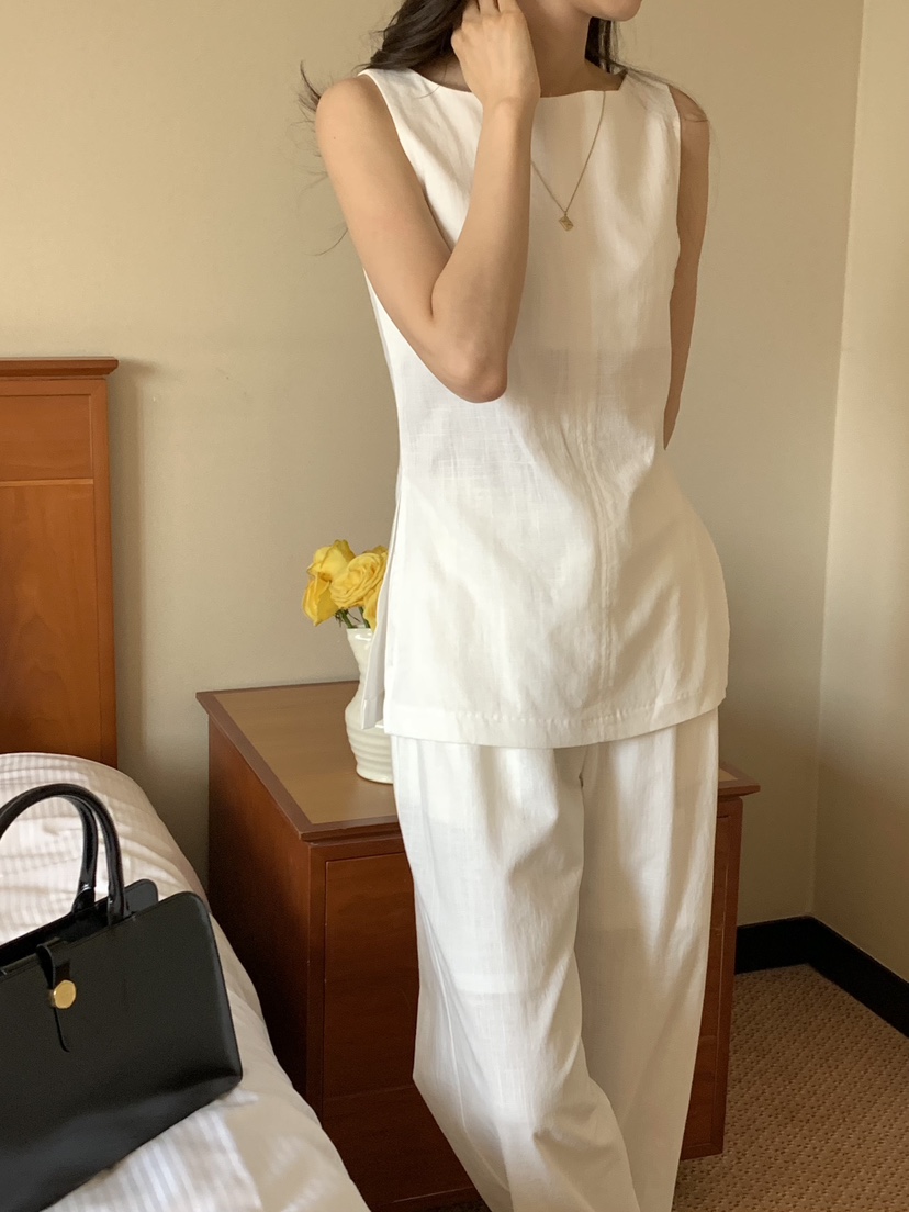 FRILL-T韓國直郵女士新款職業真品推薦休閑熱賣人氣套裝套裝FRILL-T套裝