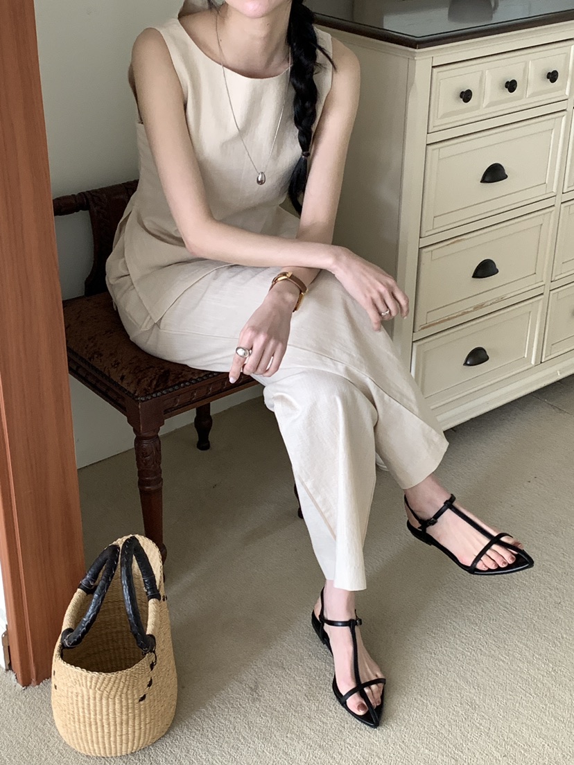 FRILL-T韓國直郵女士新款職業真品推薦休閑熱賣人氣套裝套裝FRILL-T套裝