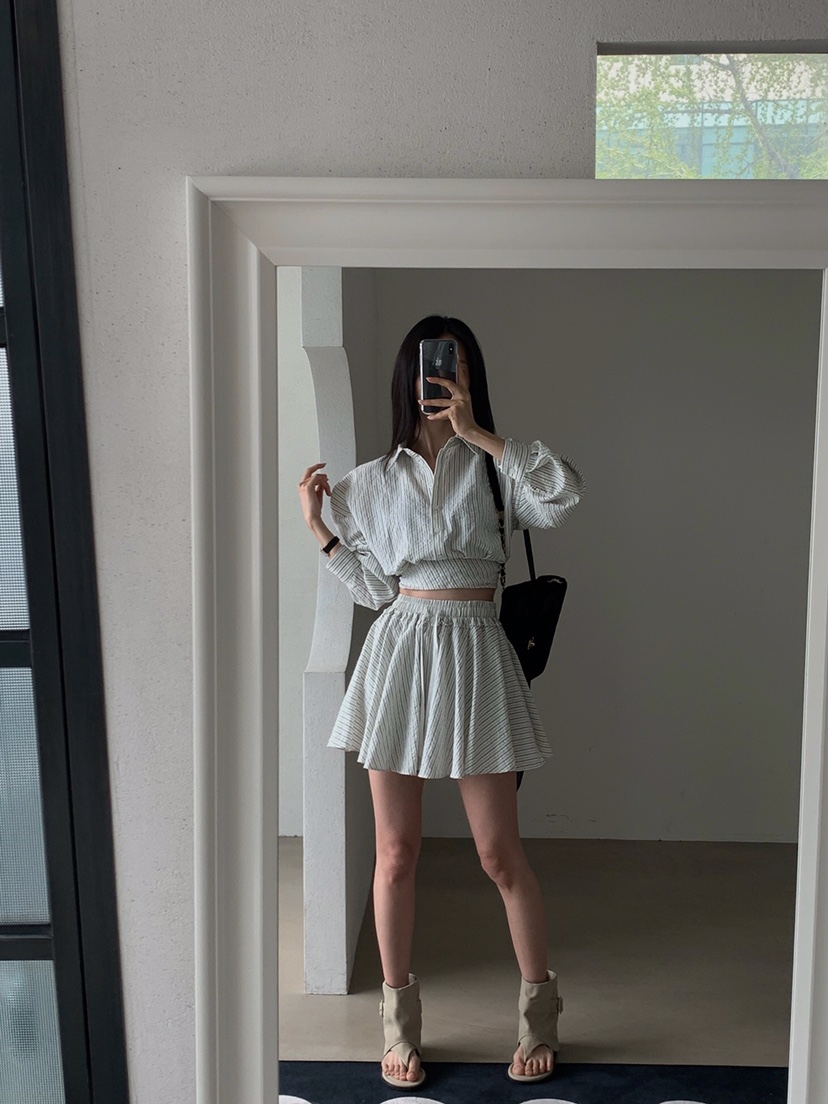 VERANDA韓國直郵㊣東大門實拍女裝新款推薦熱賣時尚人氣短裙VERANDA短裙