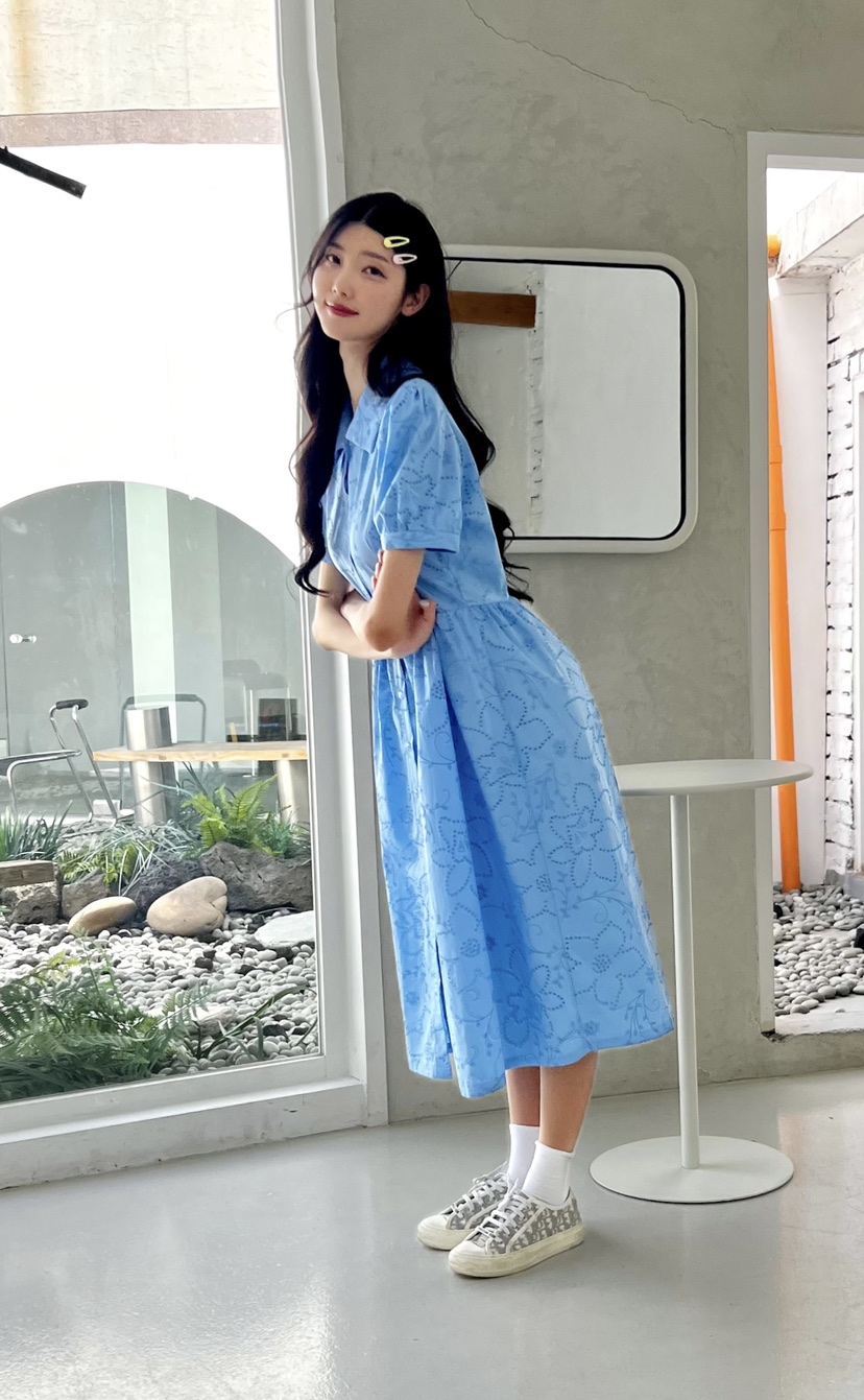 AVEC-OT東大門直郵女裝新品職業25春夏休閑人氣時尚連衣裙AVEC-OT連衣裙