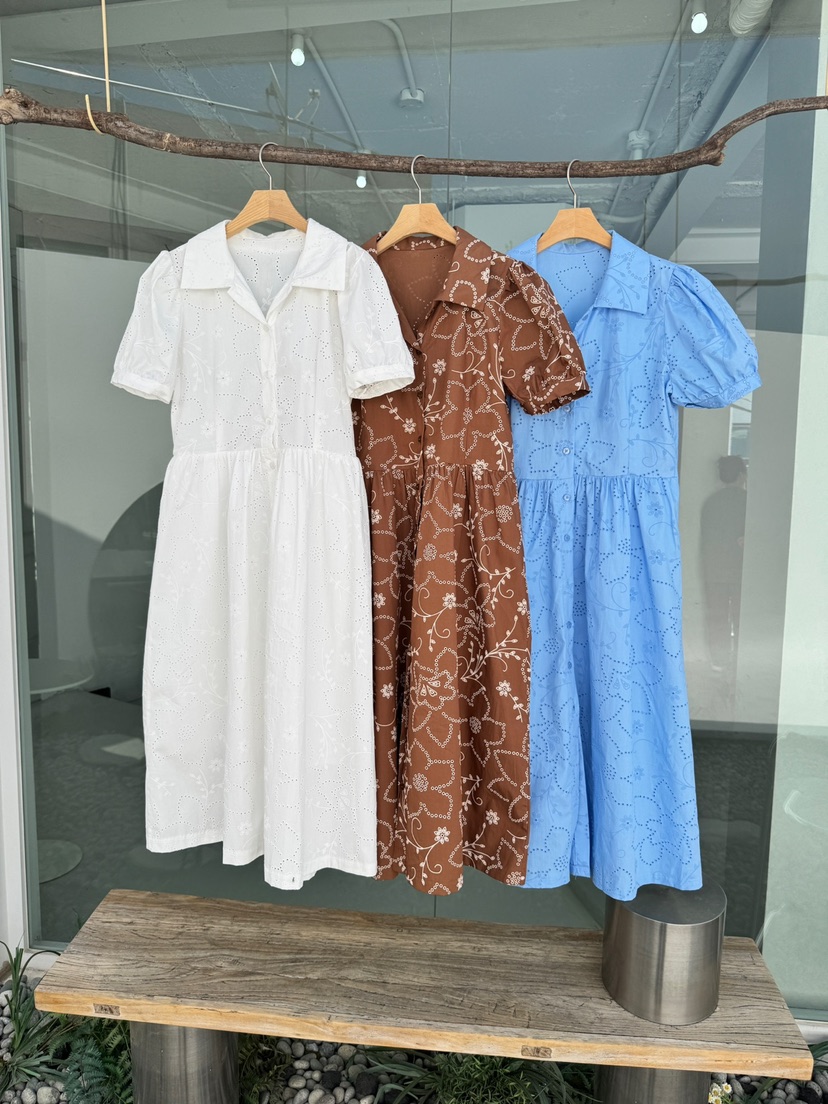 AVEC-OT東大門直郵女裝新品職業25春夏休閑人氣時尚連衣裙AVEC-OT連衣裙