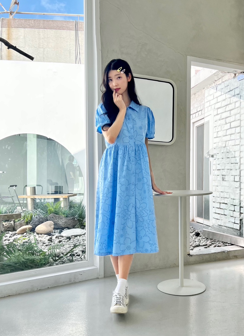 AVEC-OT東大門直郵女裝新品職業25春夏休閑人氣時尚連衣裙AVEC-OT連衣裙圖色3