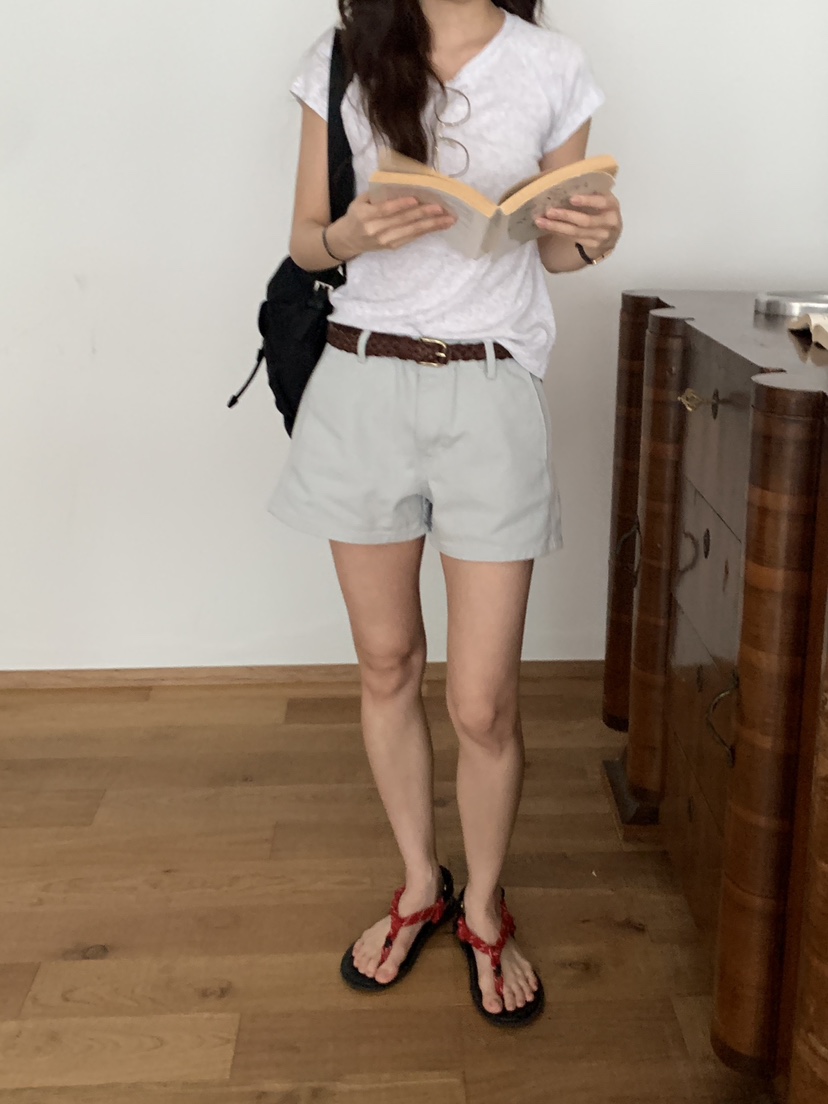 BAKING POWDER東大門直郵女士新款真品時尚休閑25春夏短褲BAKING POWDER短褲