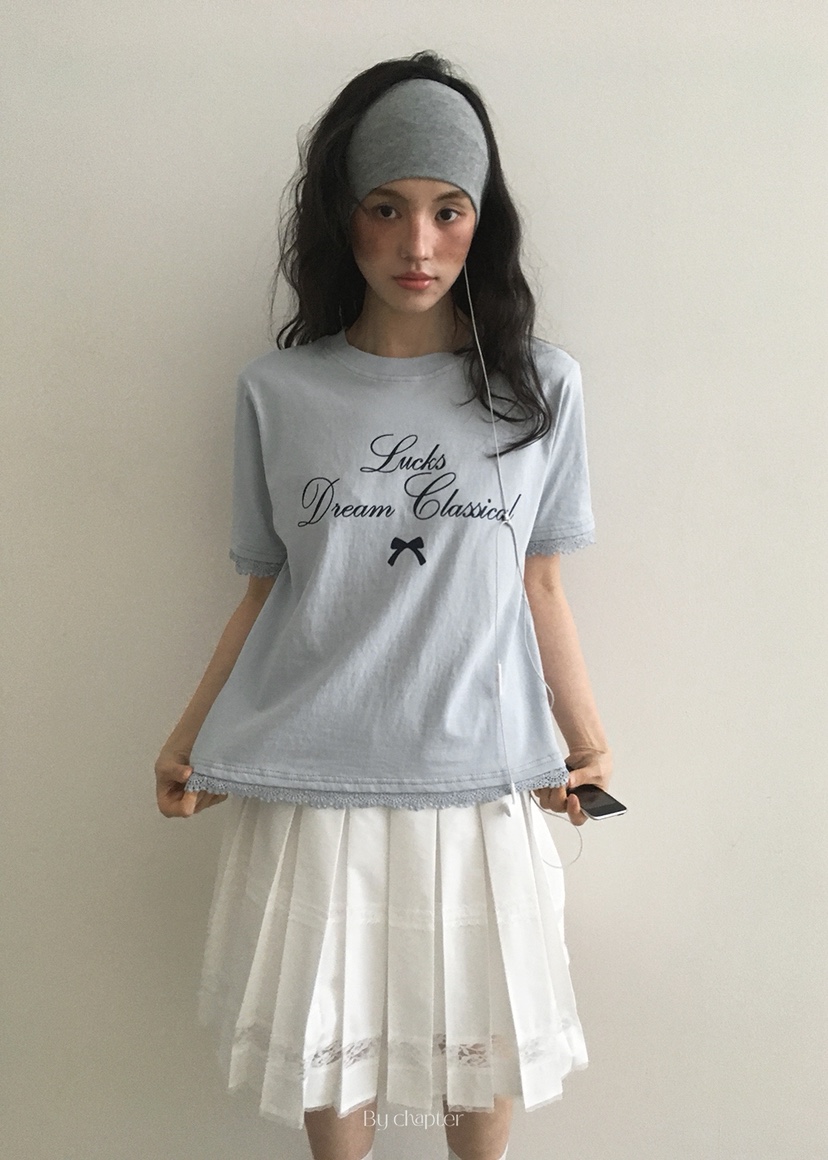 BY CHAPTER東大門實拍女士新款真品休閑推薦熱賣時尚25春夏T恤ChapterT恤圖色2