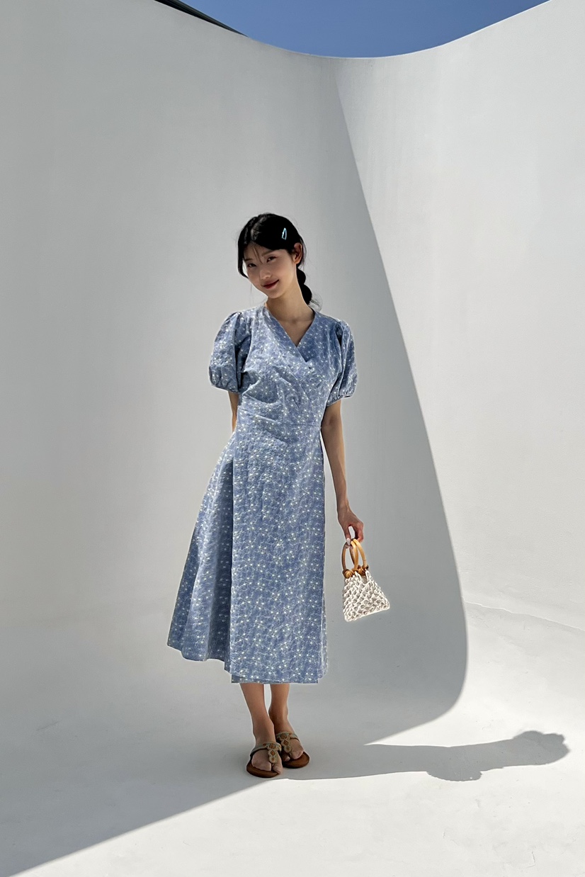 AVEC-OT韓國代購女裝新款25春夏推薦真品休閑時尚人氣連衣裙AVEC-OT連衣裙圖色2