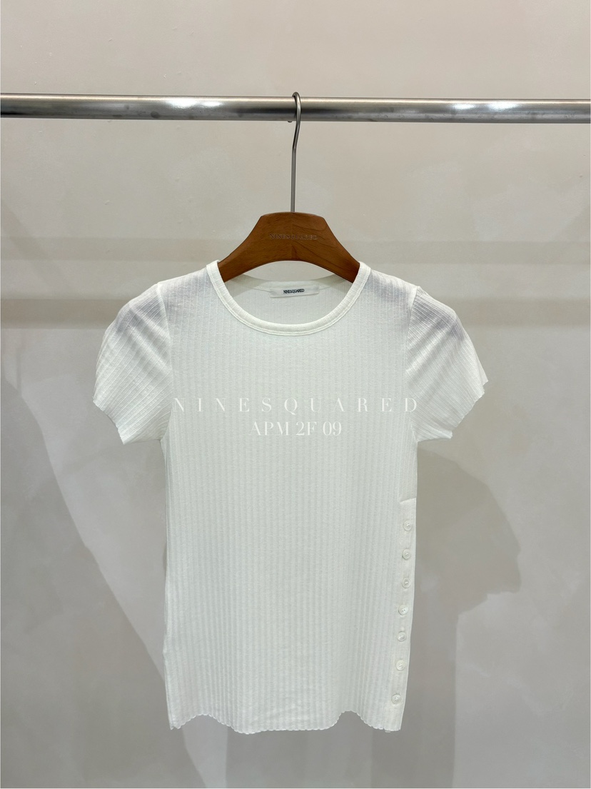 NINESQUARED東大門直郵女士新品人氣推薦時尚真品職業熱賣T恤NINESQUAREDT恤圖色2