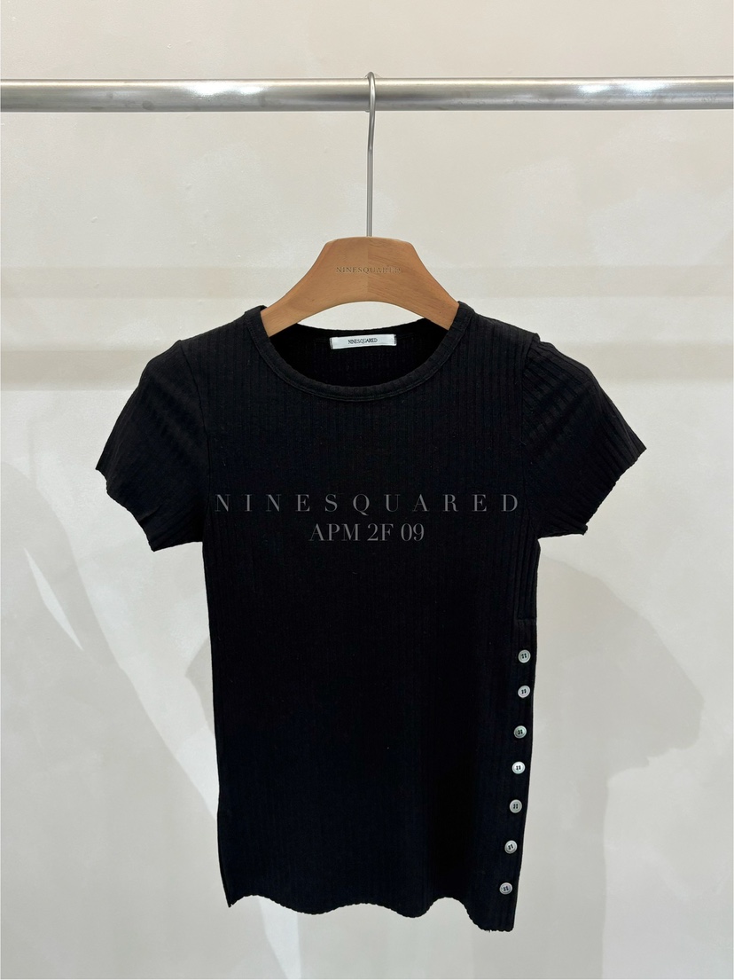 NINESQUARED東大門直郵女士新品人氣推薦時尚真品職業熱賣T恤NINESQUAREDT恤圖色3