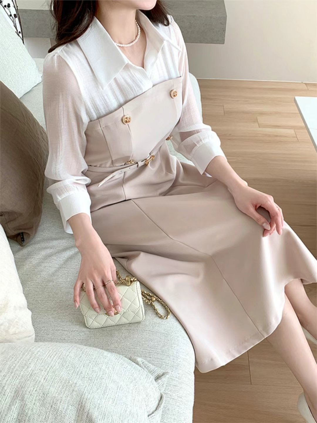 EEYOU東大門直郵女士新款推薦職業休閑25春夏熱賣人氣連衣裙EEYOU連衣裙