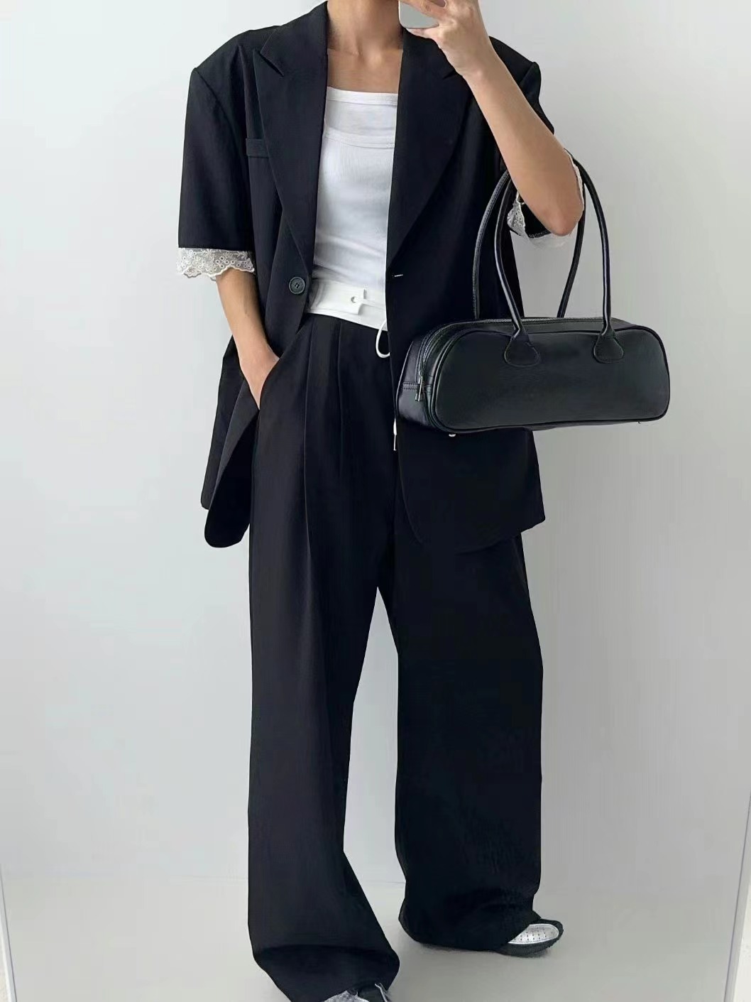CELEB-셀럽-T韓國直郵女裝新品時尚真品職業熱賣人氣休閑褲CELEB-T休閑褲