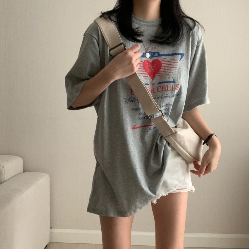 FROMJINI韓國直郵女裝新款25春夏職業人氣真品休閑時尚熱賣T恤FROMJINIT恤