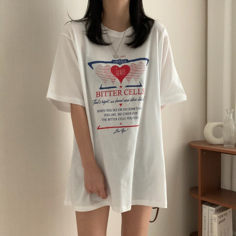 FROMJINI韓國直郵女裝新款25春夏職業人氣真品休閑時尚熱賣T恤FROMJINIT恤