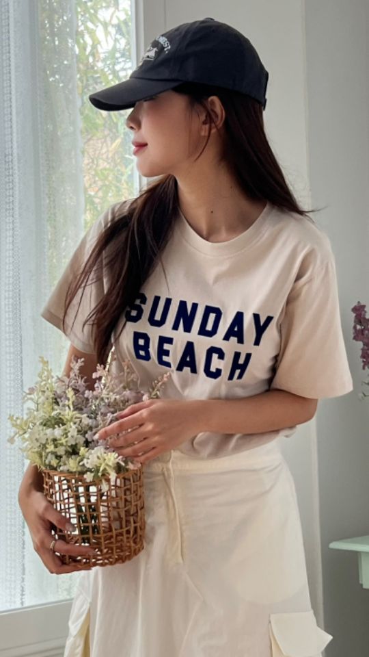 HEY/TO SEWING韓國直郵女士新品25春夏推薦時尚真品休閑T恤BY HEY/TO SEWINGT恤