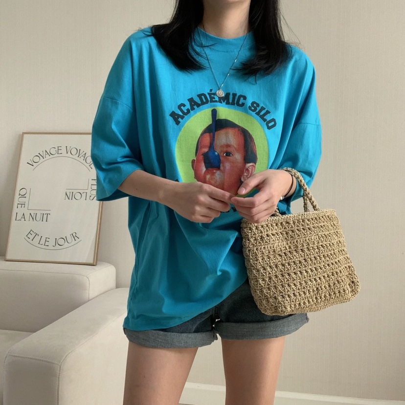 FROMJINI東大門直郵女裝新品熱賣推薦25春夏人氣真品休閑T恤FROMJINIT恤圖色2