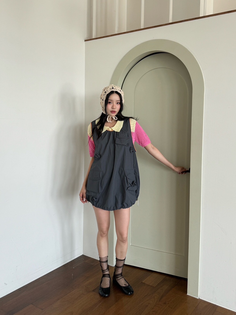 MAISONDEGLORY東大門代購女裝新款25春夏職業真品時尚連衣裙MAISON DE GLORY連衣裙