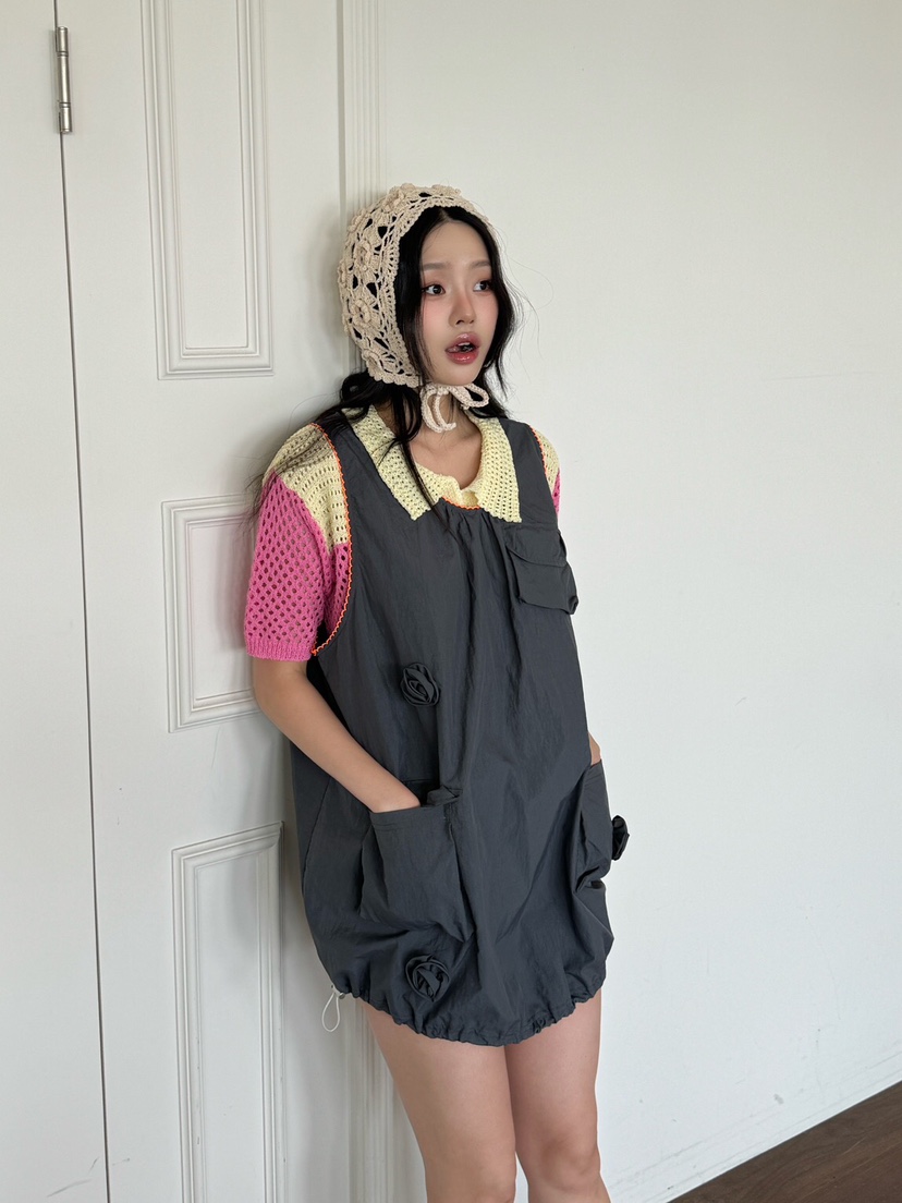 MAISONDEGLORY東大門代購女裝新款25春夏職業真品時尚連衣裙MAISON DE GLORY連衣裙