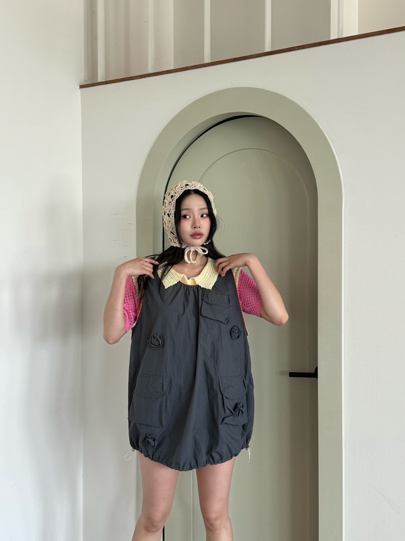 MAISONDEGLORY東大門代購女裝新款25春夏職業真品時尚連衣裙MAISON DE GLORY連衣裙