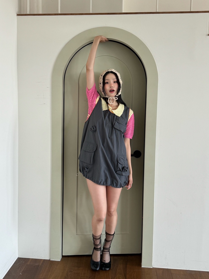 MAISONDEGLORY東大門代購女裝新款25春夏職業真品時尚連衣裙MAISON DE GLORY連衣裙