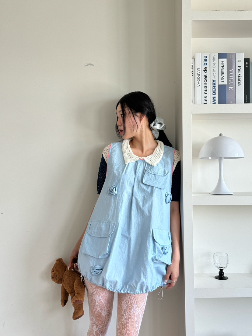 MAISONDEGLORY東大門代購女裝新款25春夏職業真品時尚連衣裙MAISON DE GLORY連衣裙
