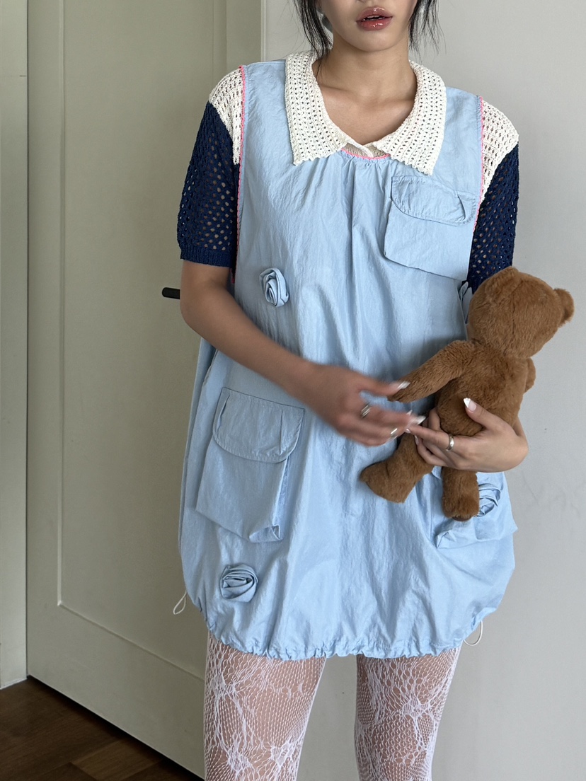 MAISONDEGLORY東大門代購女裝新款25春夏職業真品時尚連衣裙MAISON DE GLORY連衣裙