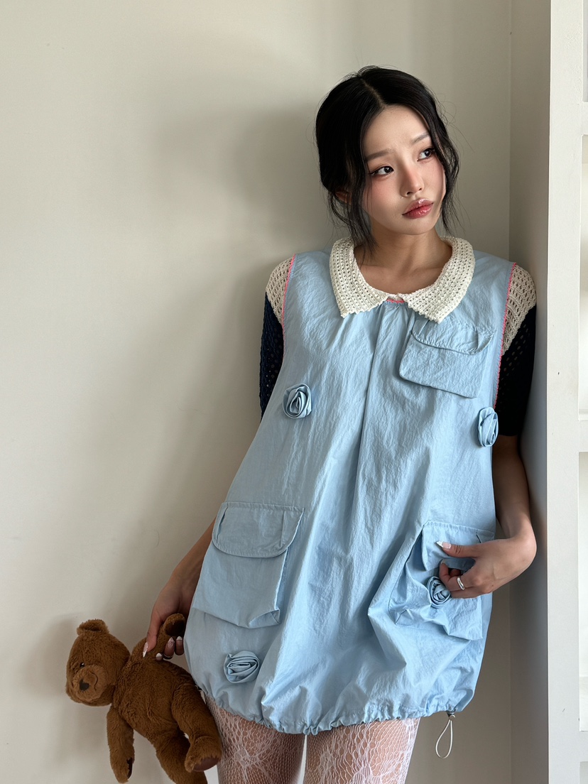 MAISONDEGLORY東大門代購女裝新款25春夏職業真品時尚連衣裙MAISON DE GLORY連衣裙