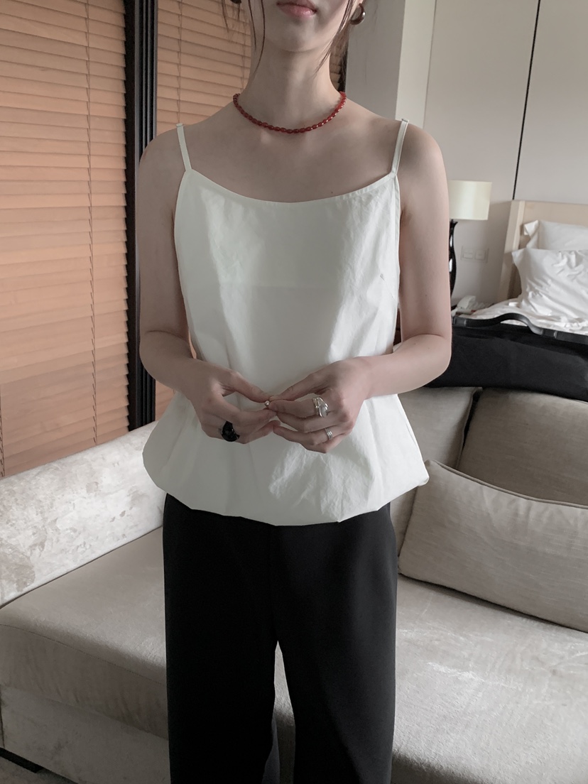LE BUTTER韓國直郵女士新品推薦人氣休閑真品25春夏吊帶背心LE BUTTER吊帶/背心