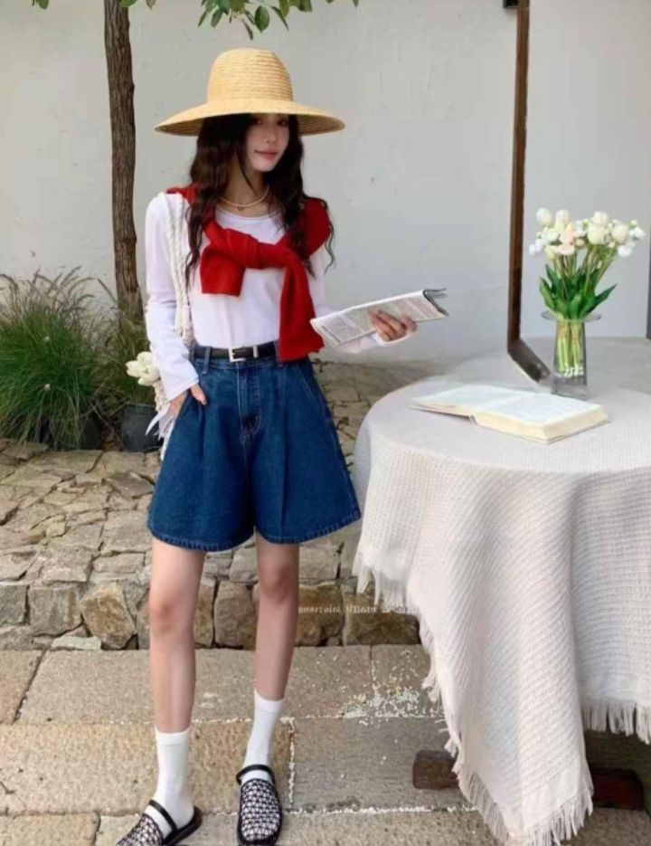 BOBBIE DOLL東大門代購女士新款25春夏真品推薦人氣熱賣短褲BOBBIE DOLL短褲