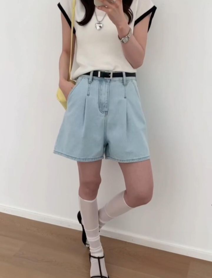 BOBBIE DOLL東大門代購女士新款25春夏真品推薦人氣熱賣短褲BOBBIE DOLL短褲