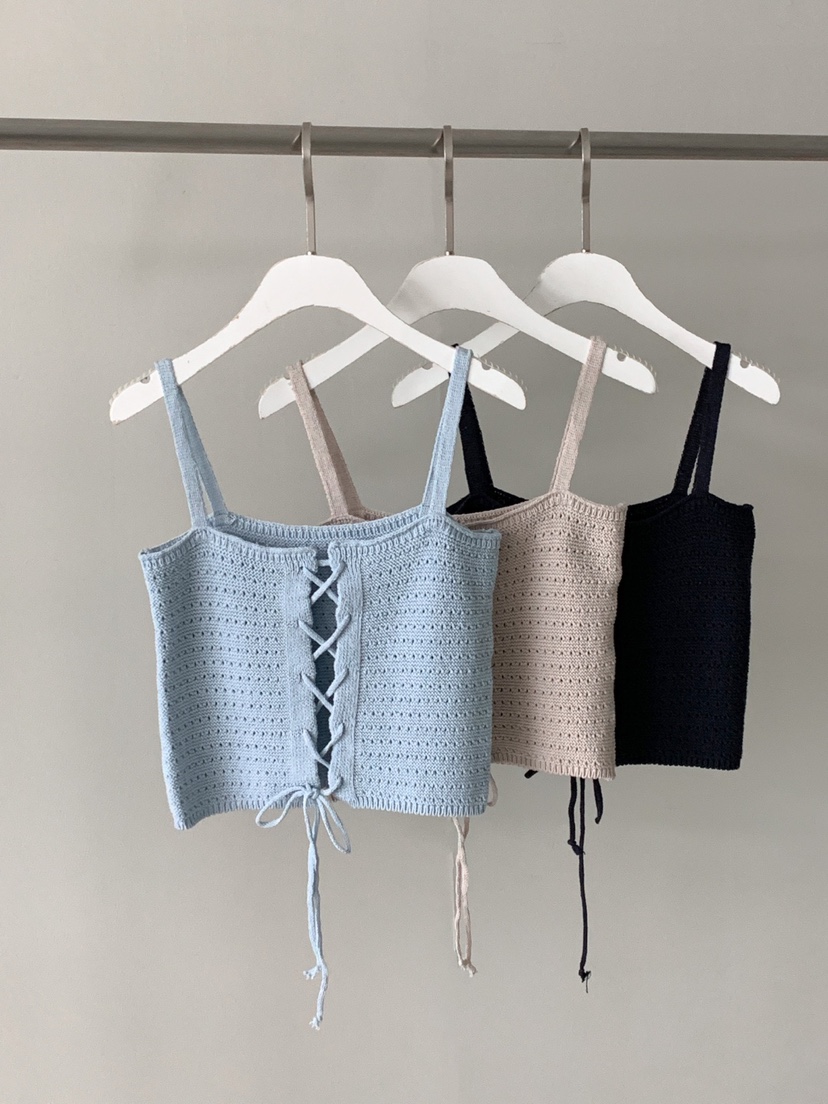 DARLUZ_MI東大門實拍女裝新品真品時尚人氣推薦吊帶背心緊身DARLUZ_MI吊帶/背心