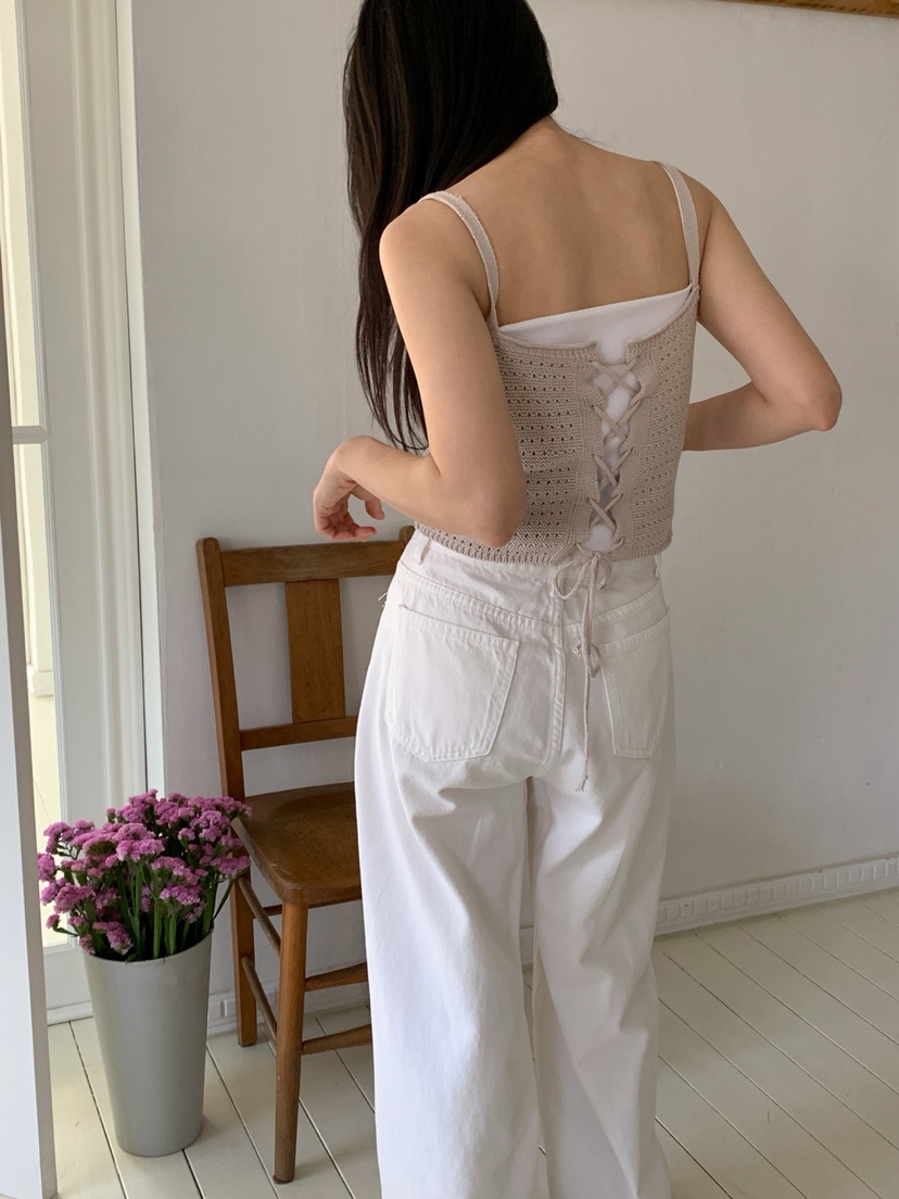 DARLUZ_MI東大門實拍女裝新品真品時尚人氣推薦吊帶背心緊身DARLUZ_MI吊帶/背心