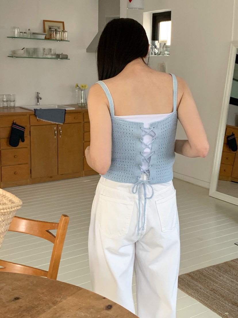 DARLUZ_MI東大門實拍女裝新品真品時尚人氣推薦吊帶背心緊身DARLUZ_MI吊帶/背心