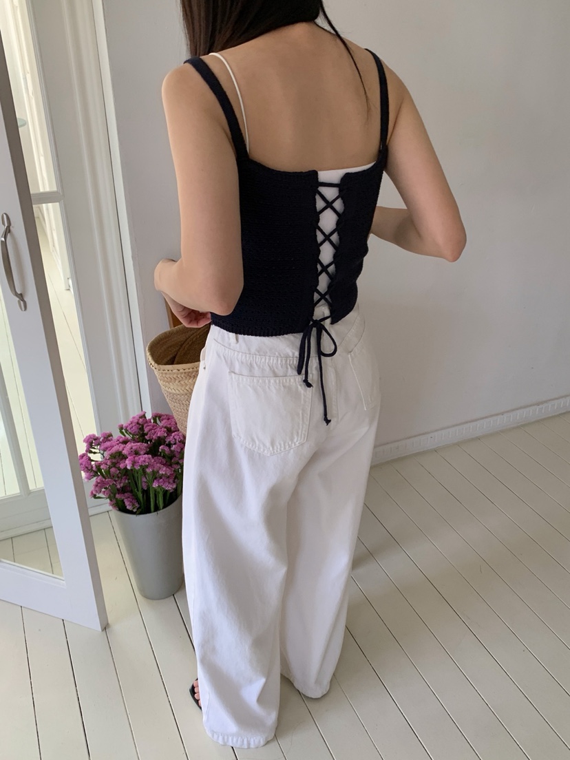 DARLUZ_MI東大門實拍女裝新品真品時尚人氣推薦吊帶背心緊身DARLUZ_MI吊帶/背心