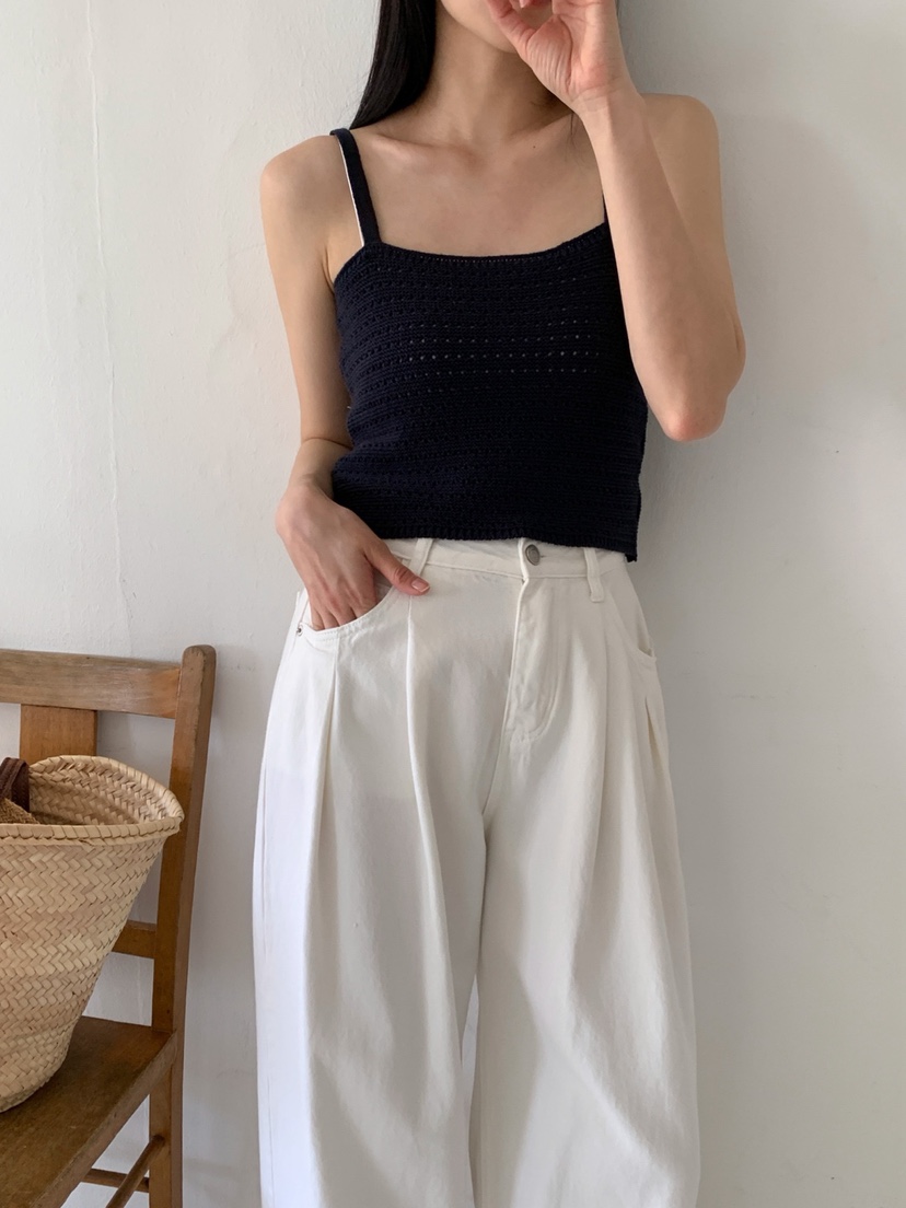 DARLUZ_MI東大門實拍女裝新品真品時尚人氣推薦吊帶背心緊身DARLUZ_MI吊帶/背心