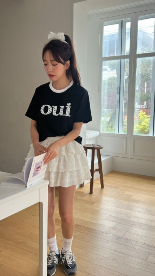 HEY/TO SEWING韓國直郵女士新款時尚休閑人氣推薦真品T恤BY HEY/TO SEWINGT恤