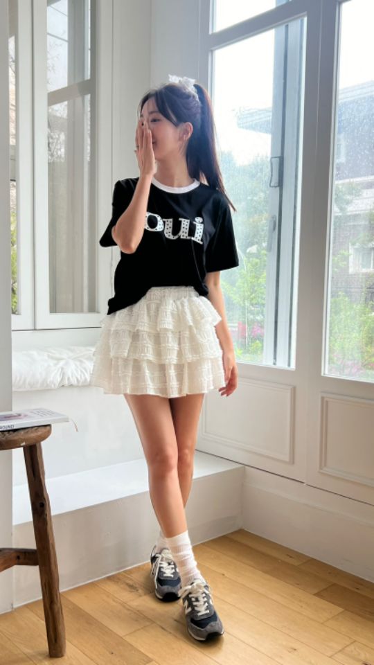 HEY/TO SEWING韓國直郵女士新款時尚休閑人氣推薦真品T恤BY HEY/TO SEWINGT恤