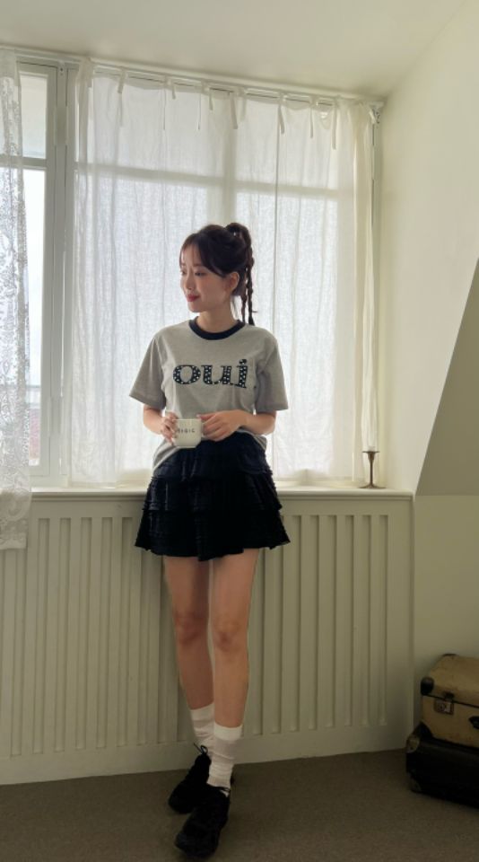 HEY/TO SEWING韓國直郵女士新款時尚休閑人氣推薦真品T恤BY HEY/TO SEWINGT恤
