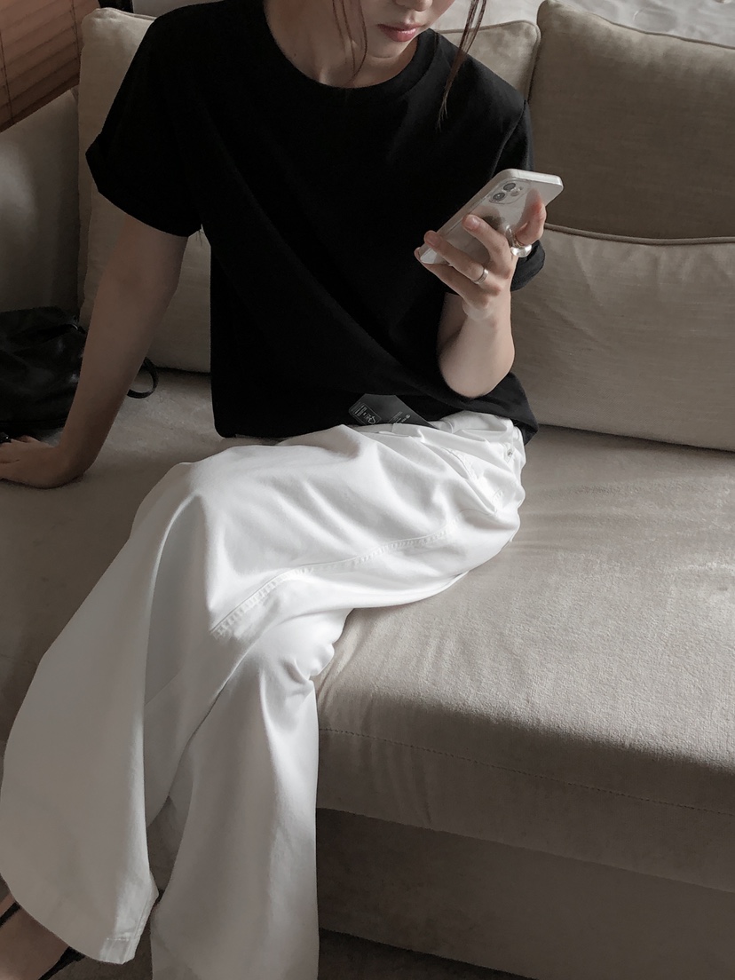 LE BUTTER韓國代購女士新款推薦人氣休閑25春夏熱賣時尚T恤LE BUTTERT恤