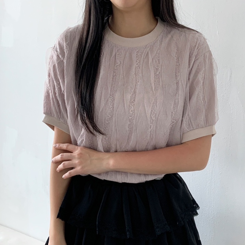 LOVABLE韓國代購女裝新款真品25春夏休閑熱賣職業時尚人氣T恤LOVABLET恤