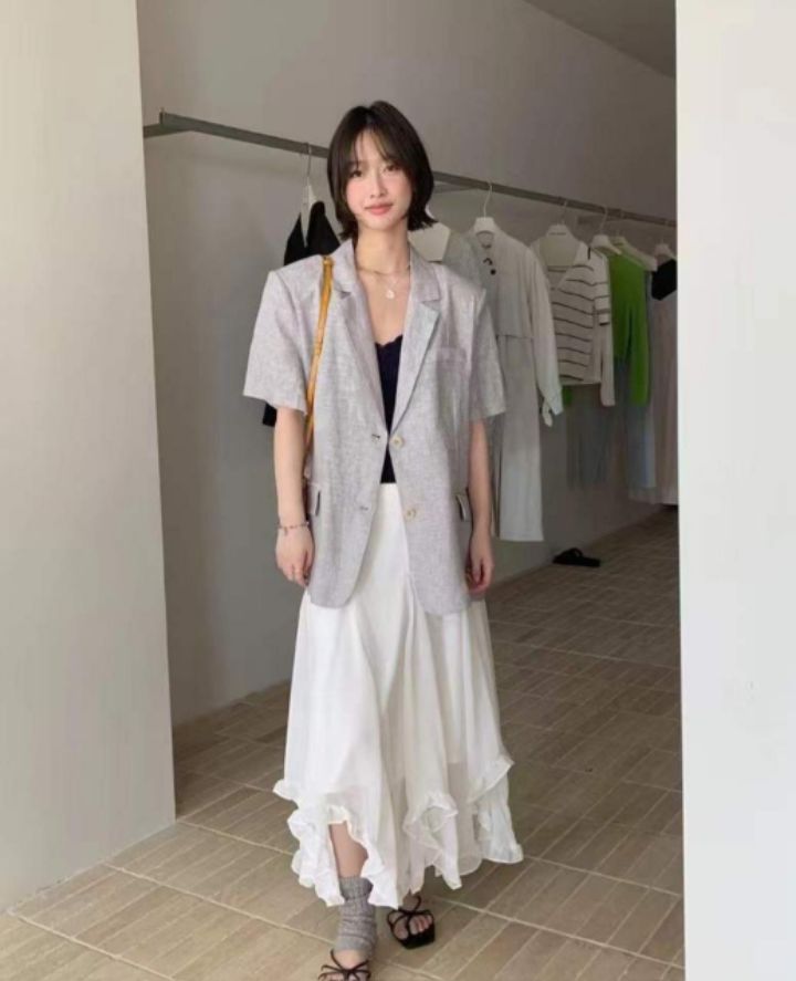 BOBBIE DOLL東大門直郵女裝新款推薦時尚熱賣職業人氣長裙BOBBIE DOLL長裙