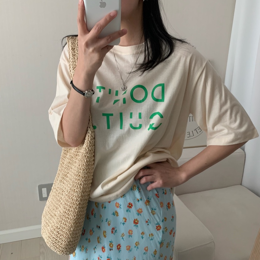 FROMJINI東大門代購女裝新款休閑人氣推薦熱賣25春夏T恤可愛的FROMJINIT恤