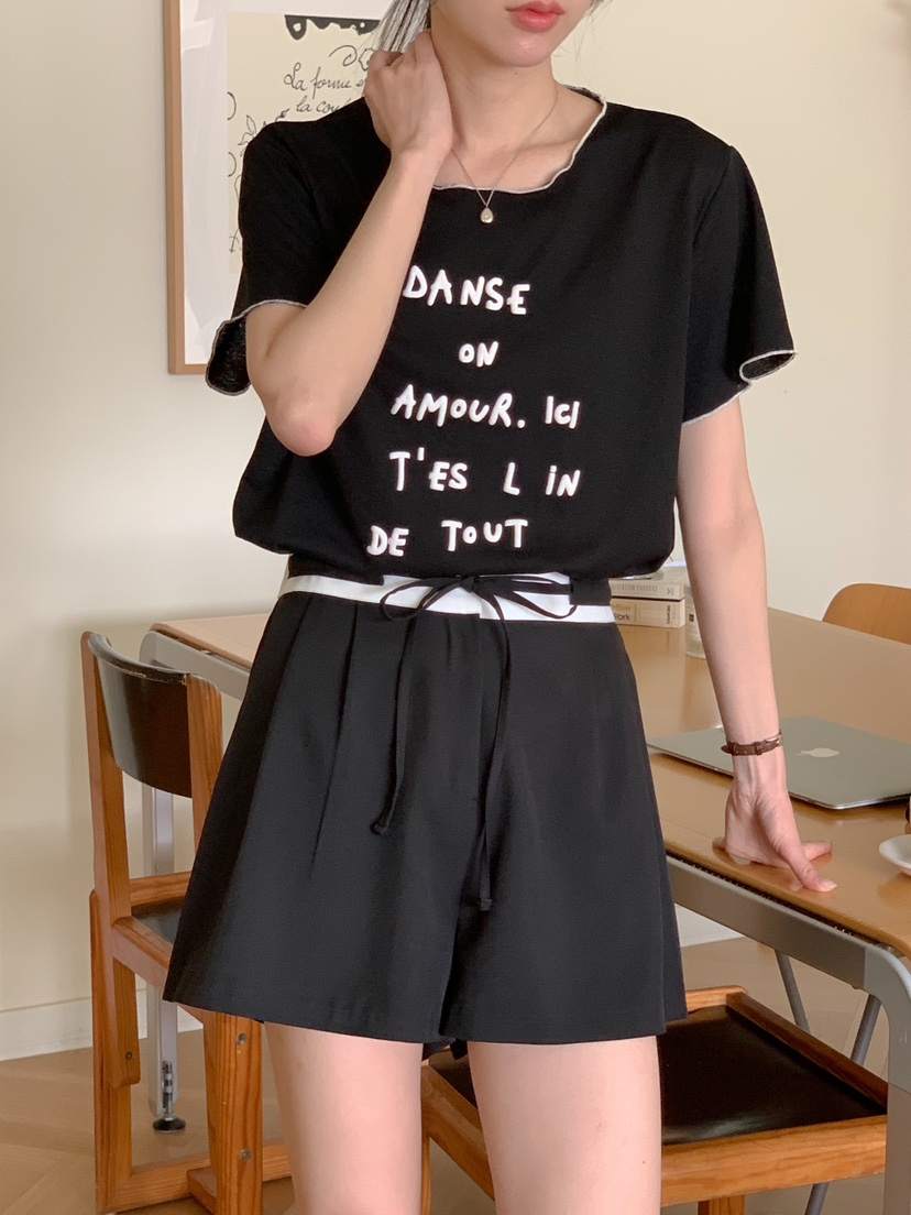 RE:FRESH-L韓國代購女裝新款職業熱賣人氣休閑真品25春夏T恤RE:FRESHT恤
