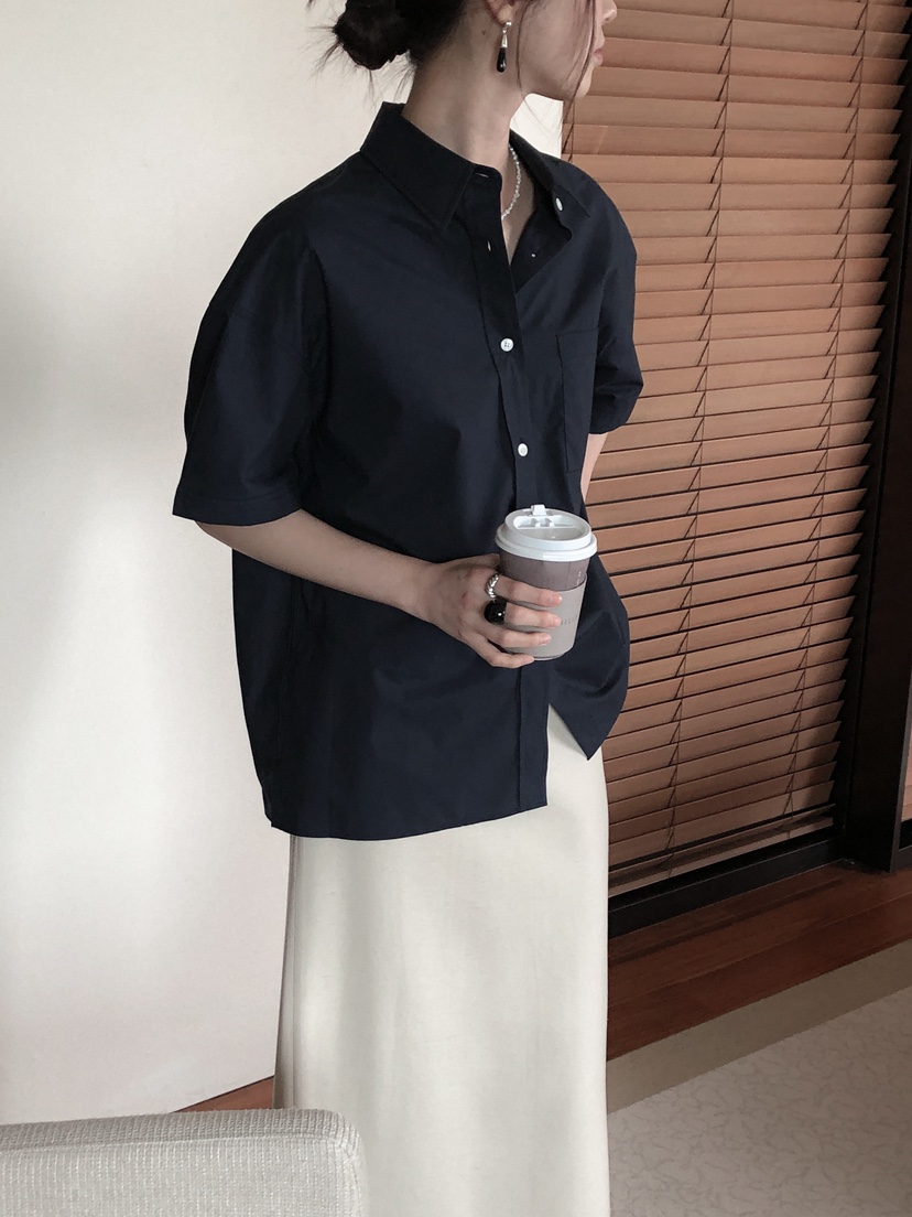 LE BUTTER韓國直郵女士新品職業時尚推薦人氣25春夏襯衫蕾絲衫LE BUTTER襯衫/蕾絲衫